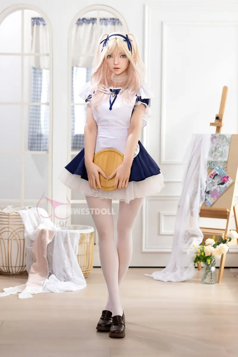 FunWest Doll Factory Price Sex Doll Giselle: Cute Blonde Maid Sex Doll