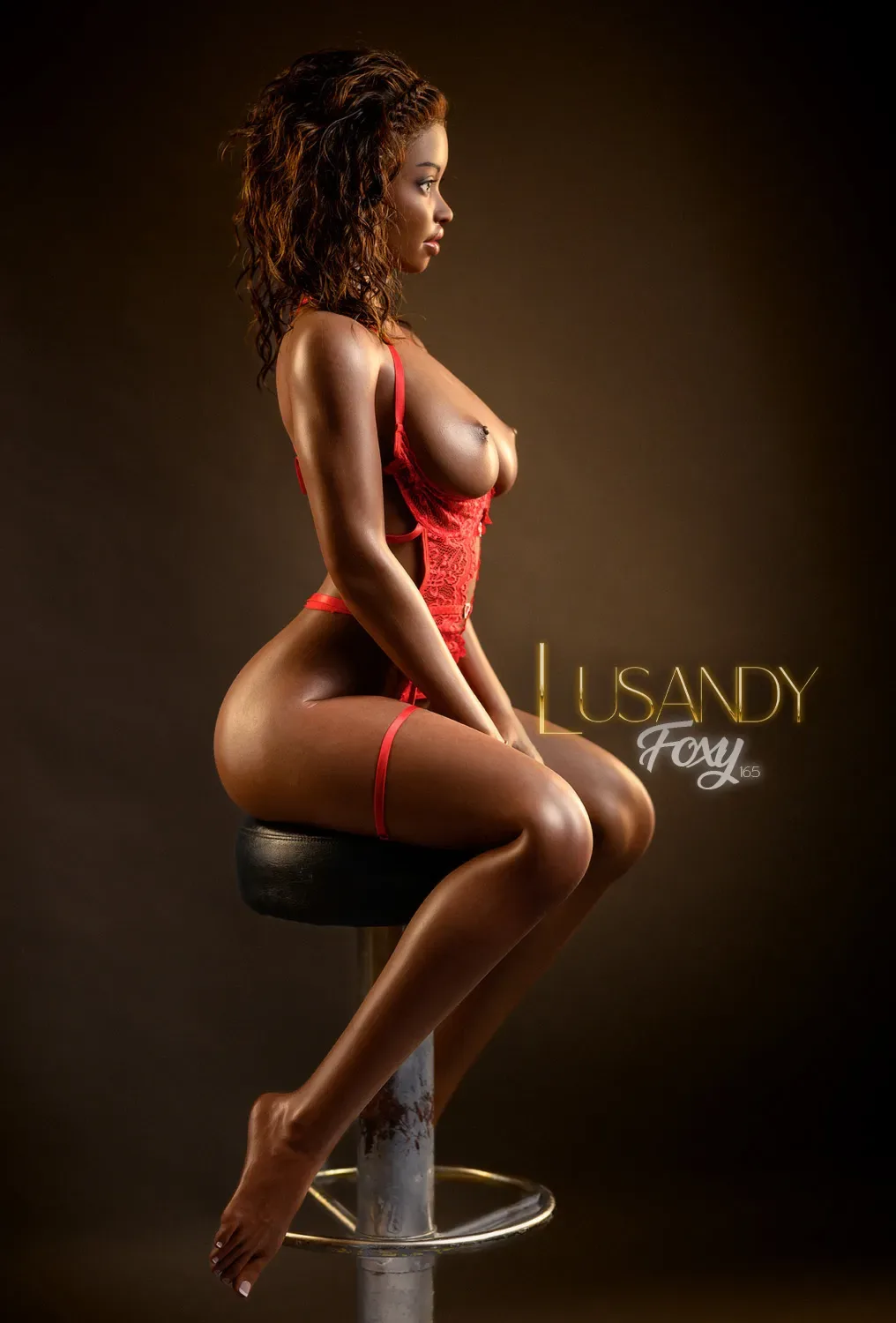 Foxy 165cm Black Love Doll Lusandy Silicone (5ft5) view 2