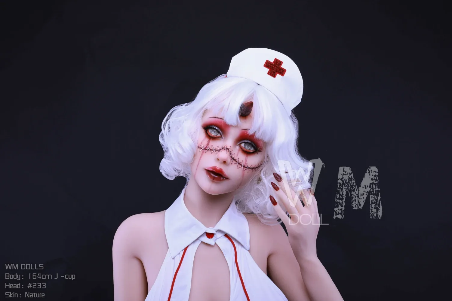 Nurse 164cm J Cup Head #233 WM (5ft5) view 8