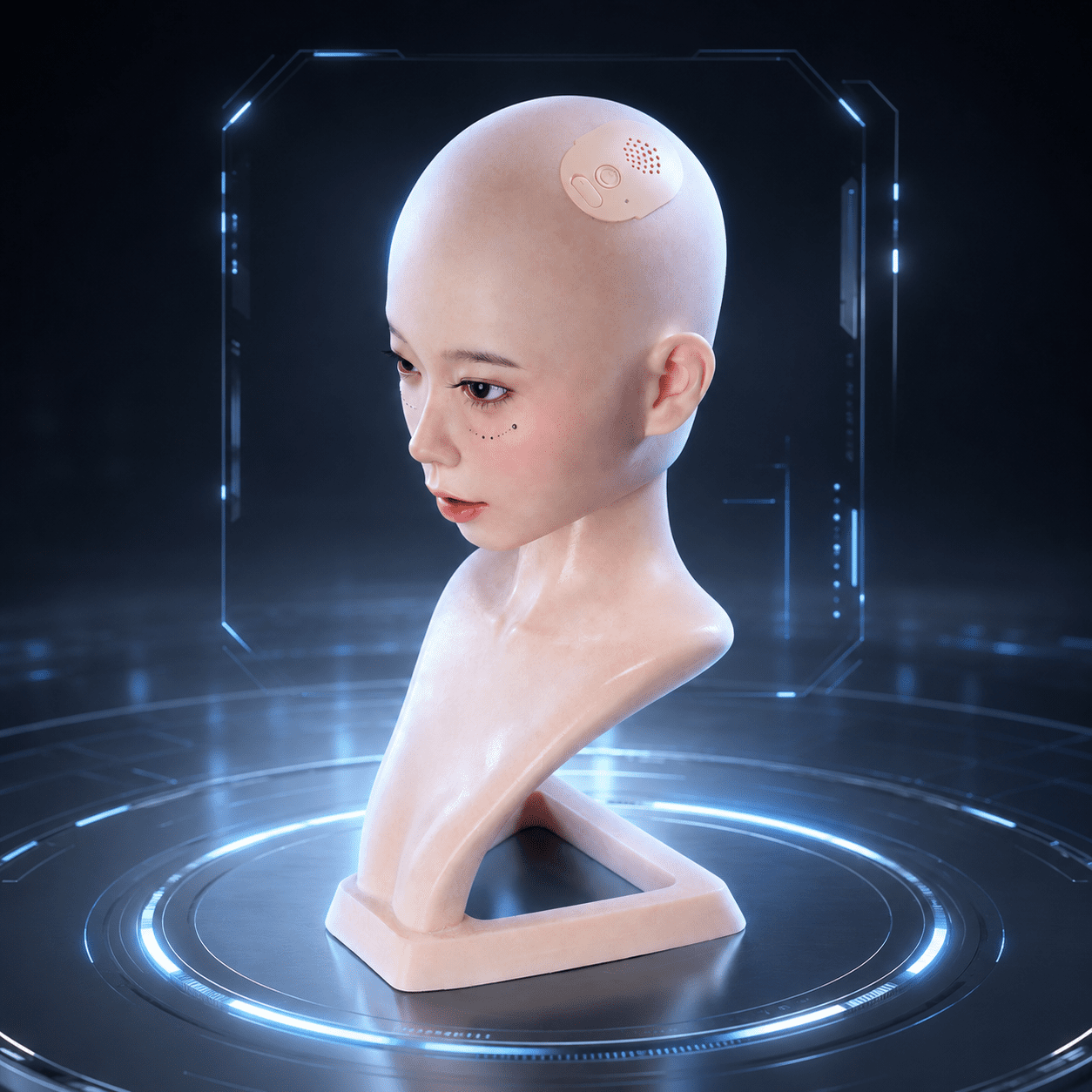 Irontech AI head view 5