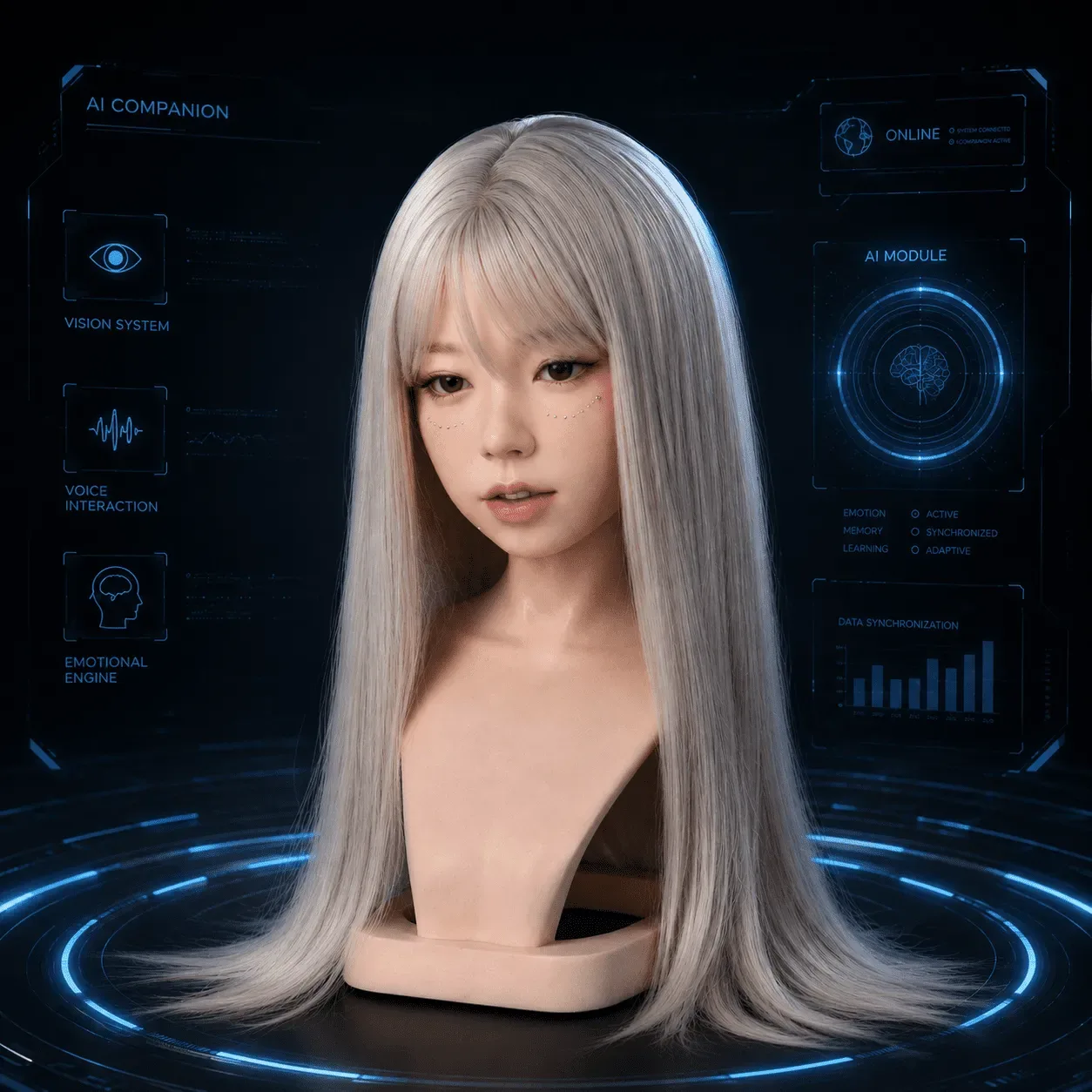 Irontech AI head view 6