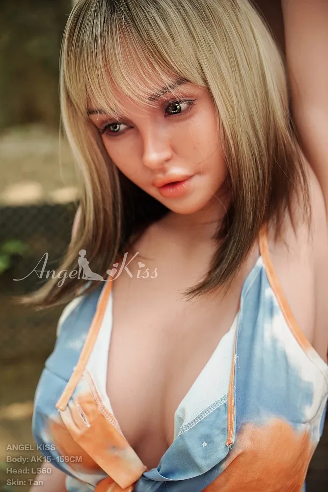 AK15-159 #LS60 Tan Silicone Angel Kiss (5ft3) view 8