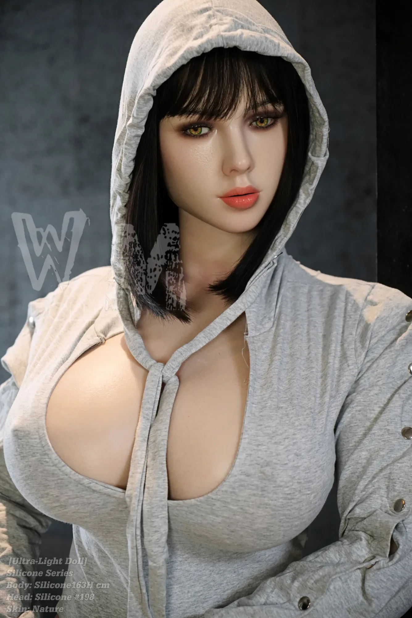 Jasmine 163cm H Cup #198 Silicone WM Doll Ultra light (5ft4) view 8