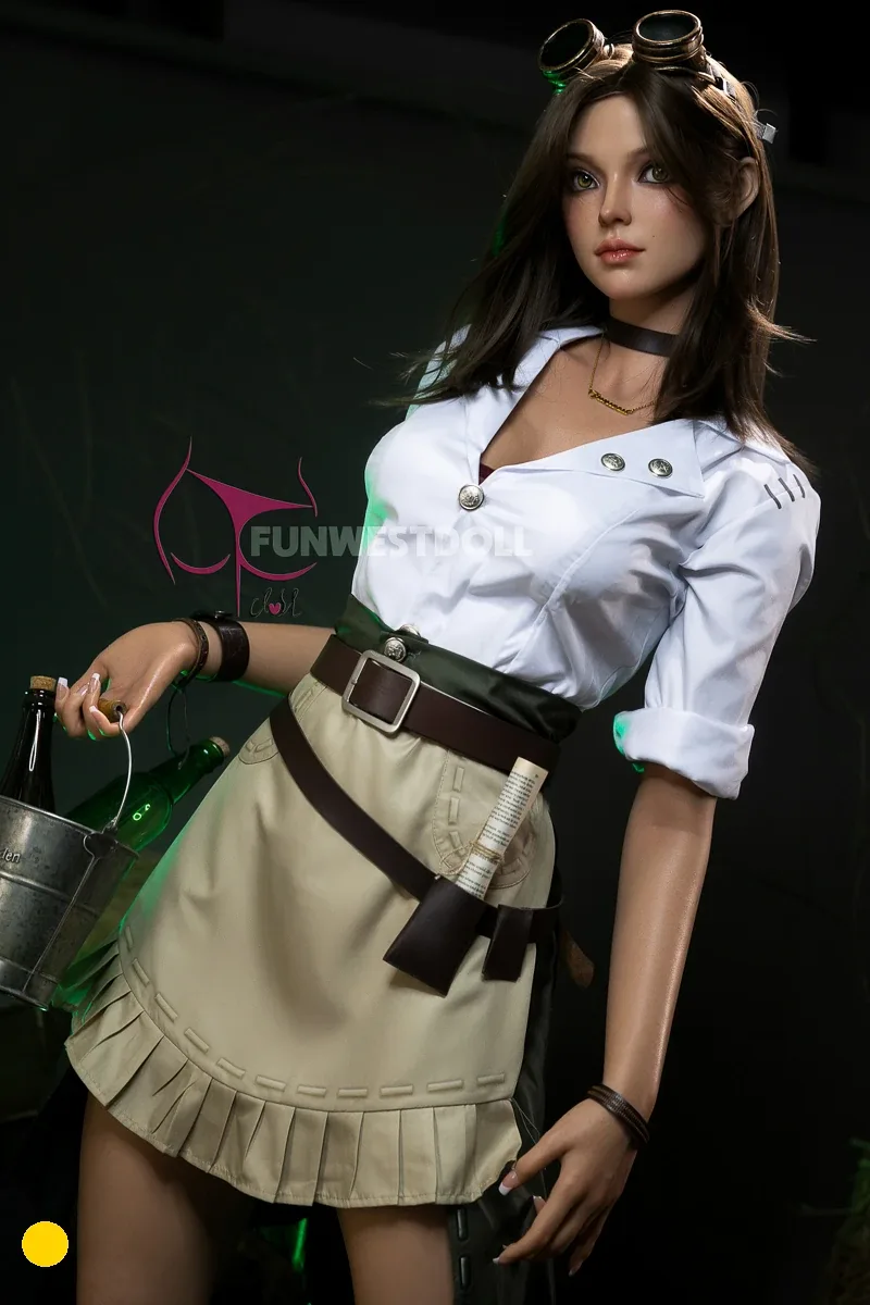 Natural Lexie #026S (Real Skin texture)168cm D cup (5ft2) view 6