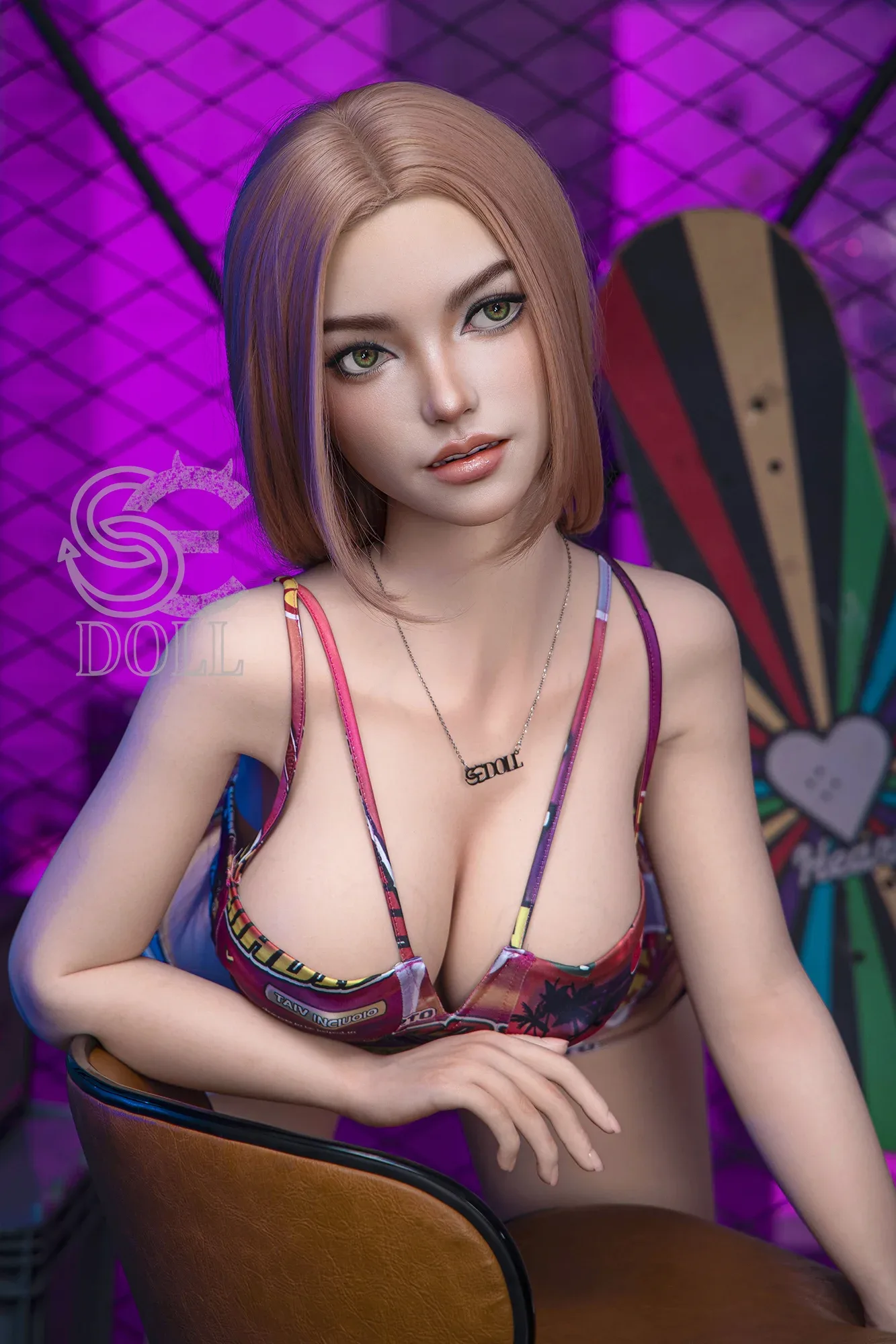 VickyI SES029 161cm E Cup #020SO (5ft3) view 7