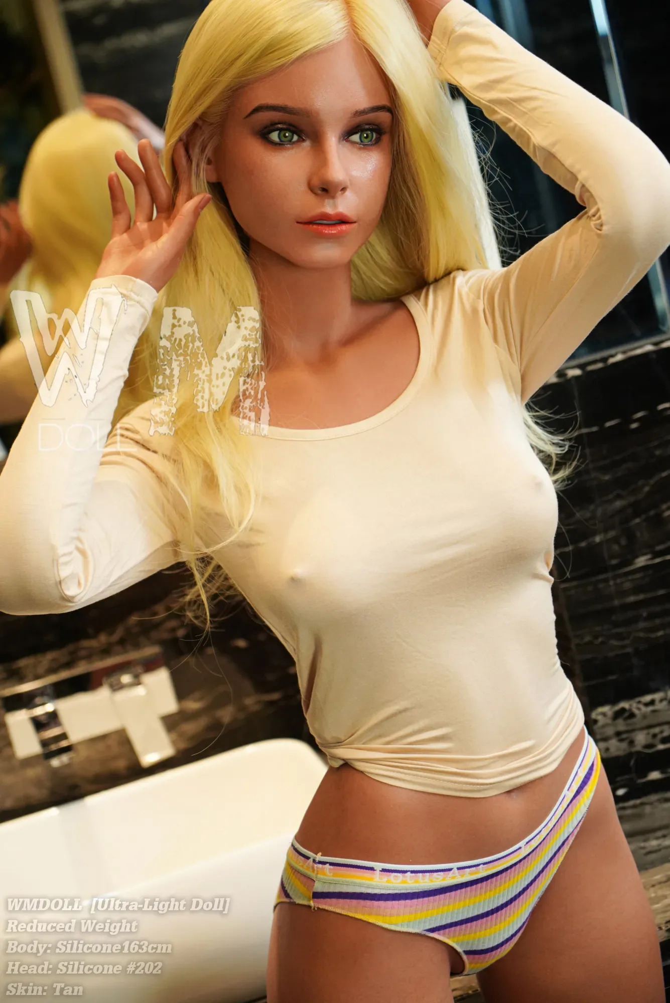 Velian 163cm #202 Silicone WM Doll Ultra light (5ft4) view 3